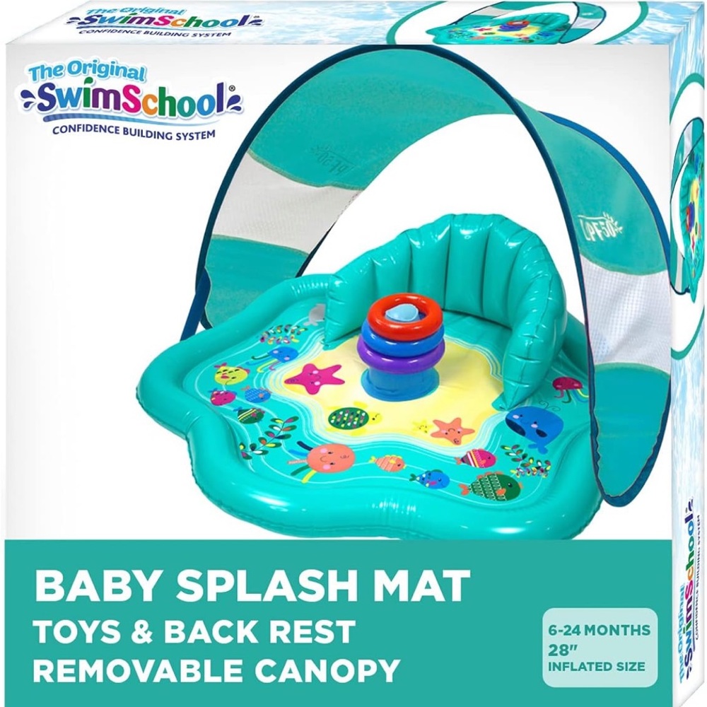 SwimSchool Baby Splash Mat - New, Unopened